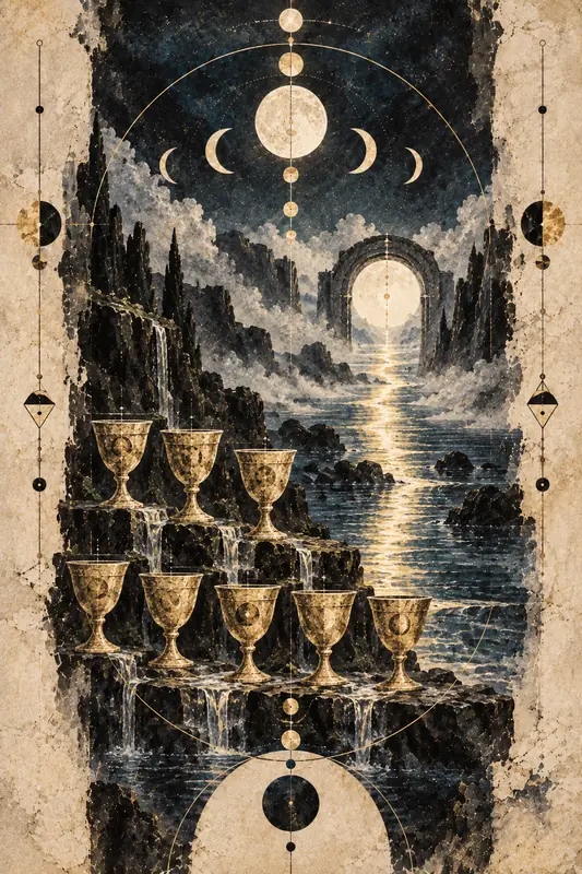 Eight of Cups — Dream Logic Tarot