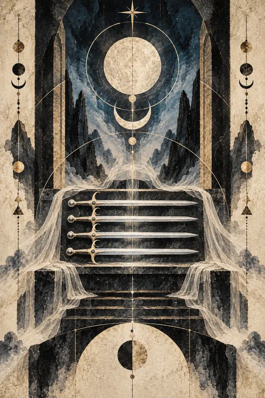 Four of Swords — Dream Logic Tarot