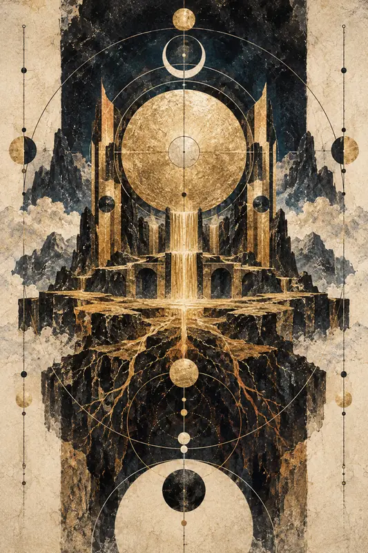 King of Disks — Dream Logic Tarot