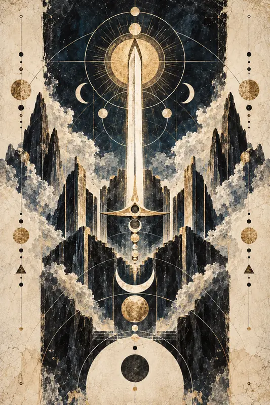 King of Swords — Dream Logic Tarot
