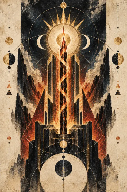 King of Wands — Dream Logic Tarot