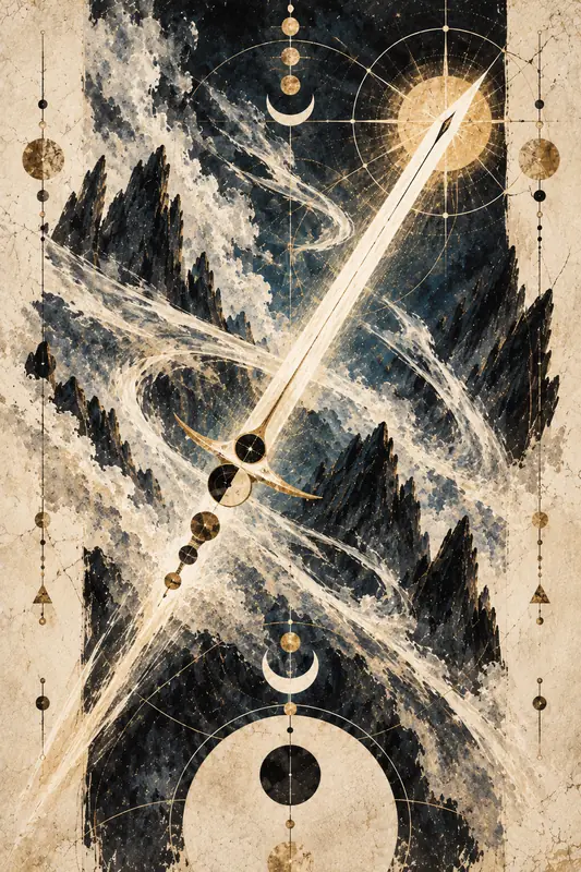 Knight of Swords — Dream Logic Tarot