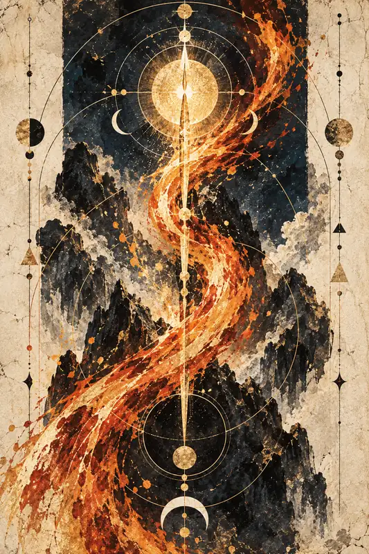 Knight of Wands — Dream Logic Tarot