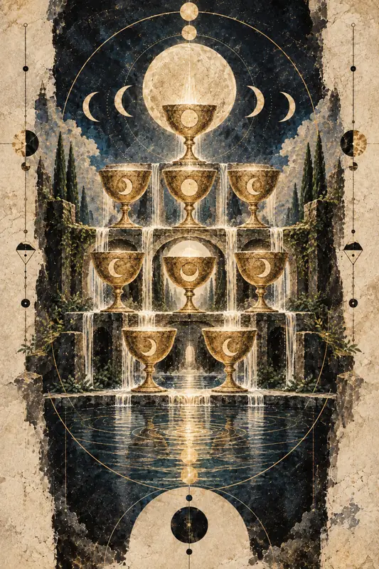 Nine of Cups — Dream Logic Tarot