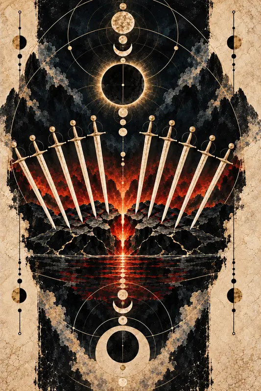 Ten of Swords — Dream Logic Tarot