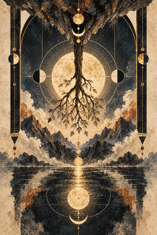 The Hanged Man — Dream Logic Tarot