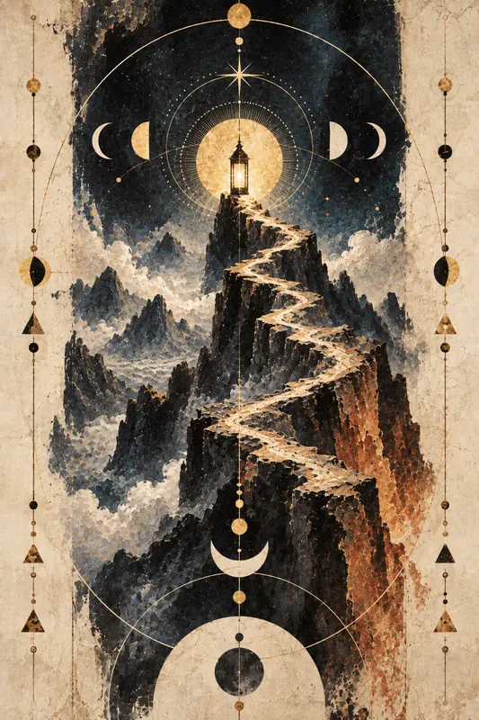 The Hermit — Dream Logic Tarot