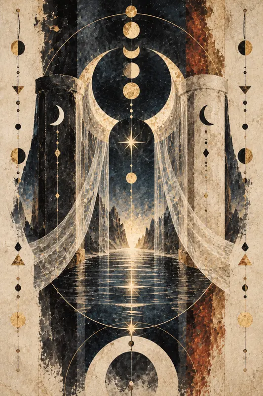The High Priestess — Dream Logic Tarot